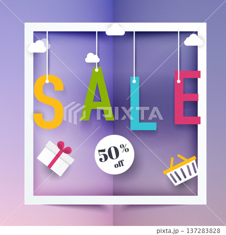 Sale banners design, discounts and special offer. Shopping background, label for business promotion. Vector illustration. Sale banners design, discounts and special offer. Shopping background, label for business promotion. Vector illustration. 137283828