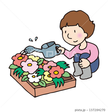 地球環境を守る環境美化 137284270