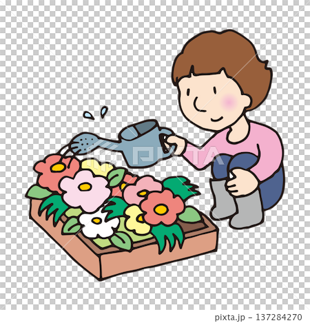 地球環境を守る環境美化 137284270