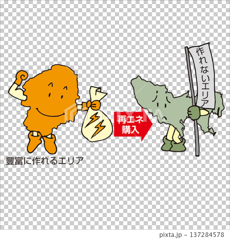 再エネが作れないエリアと作れるエリア 137284578