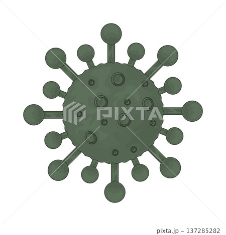 Illustration of virus Illustration of virus 137285282