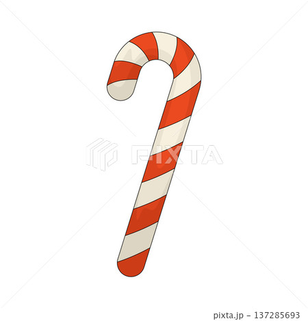 Illustration of Candy Cane 137285693