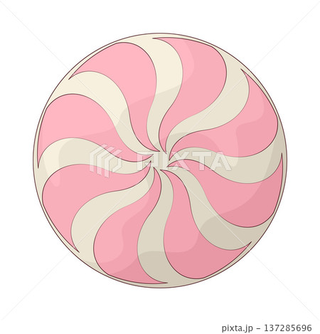 Illustration of Peppermint Candy Illustration of Peppermint Candy 137285696