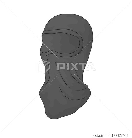 Illustration of Ski Mask 137285706