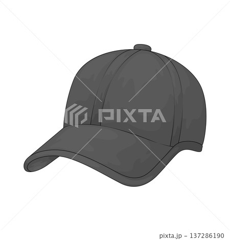 Illustration of Sports Cap Illustration of Sports Cap 137286190