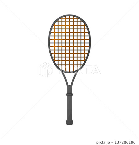 Illustration of Tennis Racket 137286196