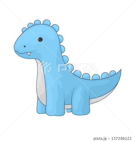 Illustration of Toy Dinosaur 137286222