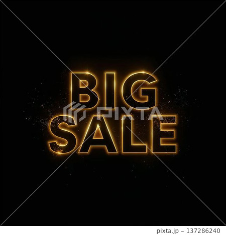 BIG SALE Dark Gold Edge Glow Typography Minimal Li 137286240