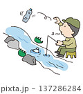 海洋プラスチックゴミ 137286284