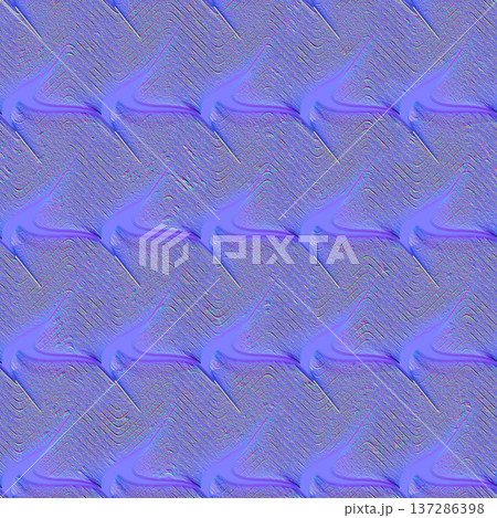 Zigzag Chevron Pattern Normal Map with Grain Zigzag Chevron Pattern Normal Map with Grain 137286398