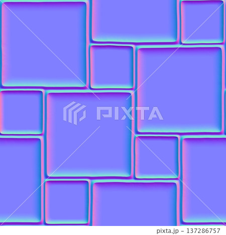 Inverted Joint Stone Slab Normal Map 137286757