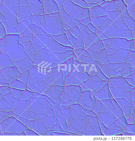 Cracked Dry Earth Soil Normal Map Seamless 137286778