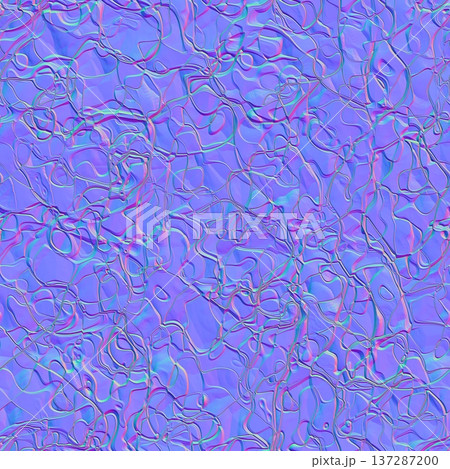Neural Network Vein System Normal Map Texture for 3D Assets 137287200