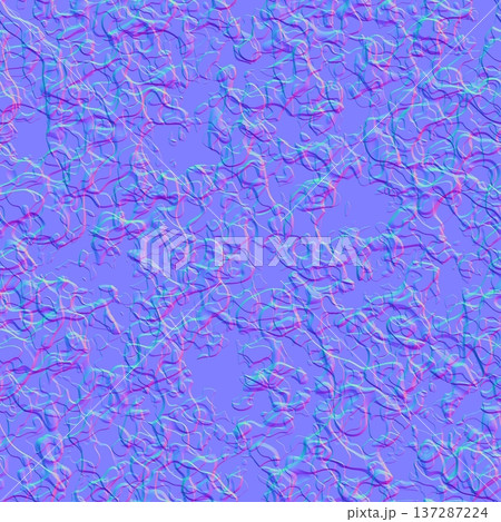 Biological Nerve Network Normal Map Texture for 3D Assets Biological Nerve Network Normal Map Texture for 3D Assets 137287224