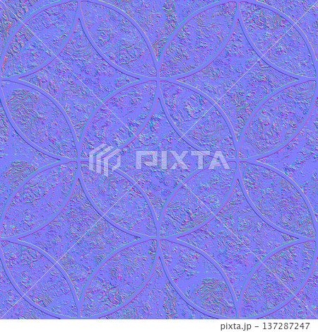 Rough Petal Ornament Normal Map for 3D Design Assets Rough Petal Ornament Normal Map for 3D Design Assets 137287247