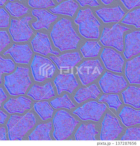 Rough Irregular Stone Paving Normal Map Rough Irregular Stone Paving Normal Map 137287656
