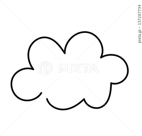 もくもくした線画_3 もくもくした線画_3 137287734