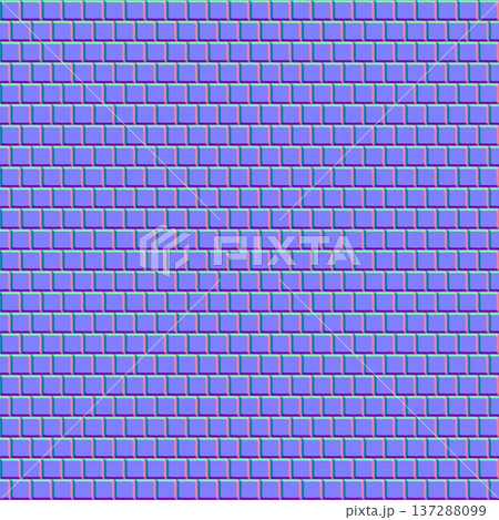 Clean Beveled Square Tile Normal Map Clean Beveled Square Tile Normal Map 137288099