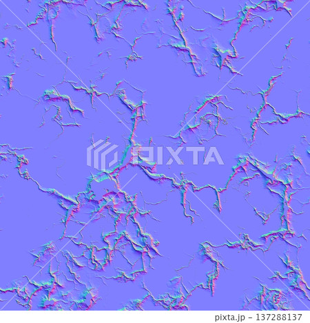 Deep Rock Crevice Surface Normal Map 137288137