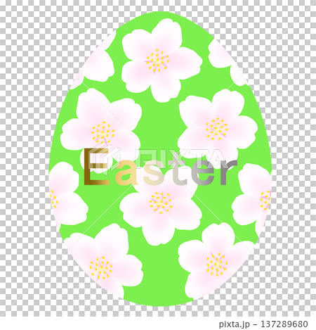 復活節櫻花彩蛋 137289680