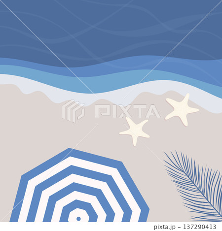 ocean beach vector ocean beach vector 137290413