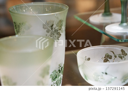 上品な和のグラス-Elegant Japanese-Style Glassware- 上品な和のグラス-Elegant Japanese-Style Glassware- 137291145