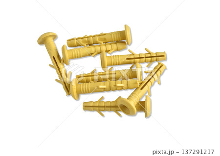 Plastic dowels without screws. 137291217