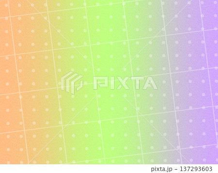 グラデーション格子ドット 137293603
