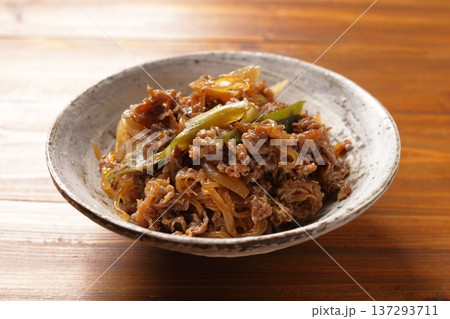 牛肉のしぐれ煮 牛肉のしぐれ煮 137293711