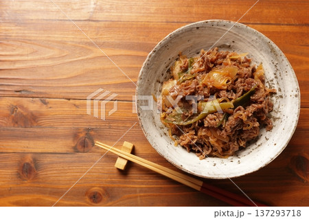 牛肉のしぐれ煮 牛肉のしぐれ煮 137293718