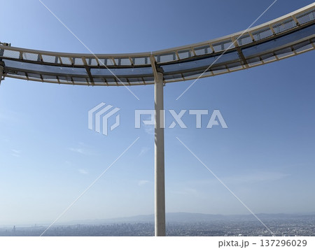 絶景を見下ろすレール 絶景を見下ろすレール 137296029