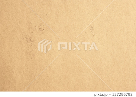 Old Macro brown kraft paper texture with slight brown stains Old Macro brown kraft paper texture with slight brown stains 137296792