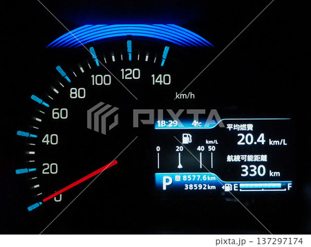 自動車のメーター 自動車のメーター 137297174