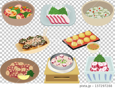 たこ料理セット たこ料理セット 137297288