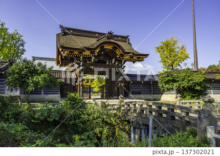 高岡　勝興寺　唐門　富山県高岡市 137302021