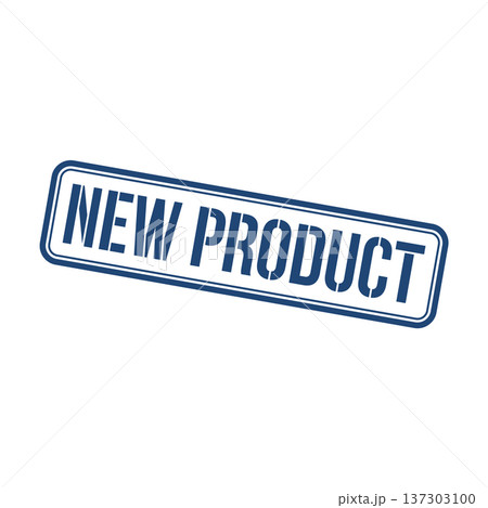 New Product Stamp, New Product Square Sign New Product Stamp, New Product Square Sign 137303100