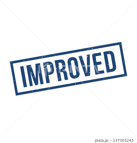 Improved Stamp, Improved Grunge Square Sign Improved Stamp, Improved Grunge Square Sign 137303243