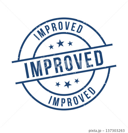 Improved Stamp, Improved Grunge Round Sign Improved Stamp, Improved Grunge Round Sign 137303263