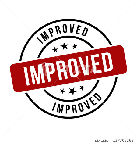 Improved Stamp, Improved Round Sign Improved Stamp, Improved Round Sign 137303265