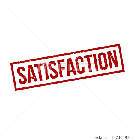 Satisfaction Stamp, Satisfaction Grunge Square Sign Satisfaction Stamp, Satisfaction Grunge Square Sign 137303976