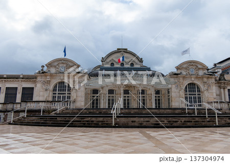 France, Vichy, Facade of the Vichy Opera House and Convention Center France, Vichy, Facade of the Vichy Opera House and Convention Center 137304974