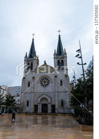 France, Vichy, Facade of the Church of Saint Louis France, Vichy, Facade of the Church of Saint Louis 137305082
