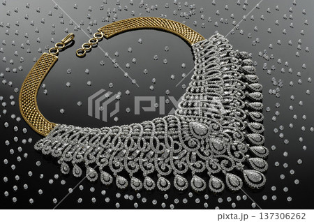 Indian Gold jewelry photo shoot Indian Gold jewelry photo shoot 137306262