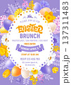 Easter Brunch Poster Template 137311483