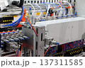 pneumatic system of industrial automated machine 137311585
