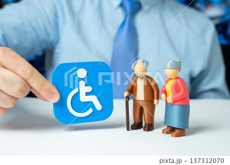 Disability status for seniors. FAQ on required documents and registration with benefits access and social support guidance for pensioners. Disability status for seniors. FAQ on required documents and registration with benefits access and social support guidance for pensioners. 137312070