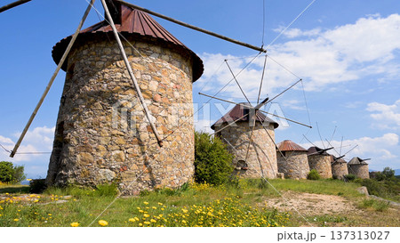 Stone windmills in Penacova Stone windmills in Penacova 137313027