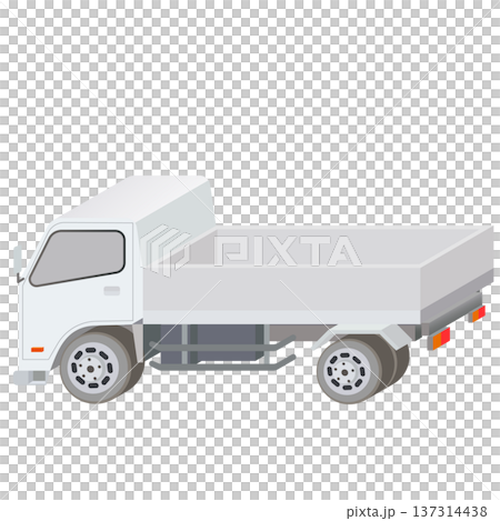 トラック　平ボディ 137314438