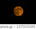 赤い月　満月B 137315205