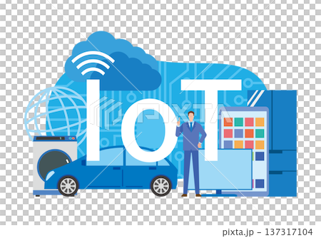 IoTのイメージイラスト 137317104